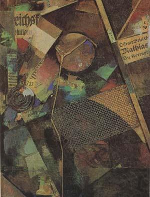 Kurt Schwitters Merz 25 A The Constella-tion (mk09) china oil painting image